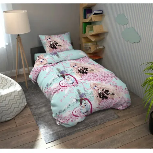 Sets of bed linen Calico Anime