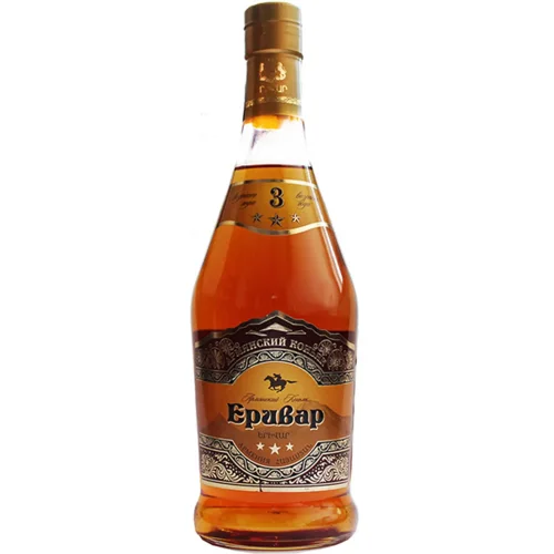 Cognac Armenian «Yerivar« three years 40% 0.75