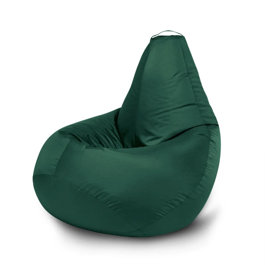 Кресло-мешок "груша",  размер Стандарт, оксфорд, темно-зеленый b_024