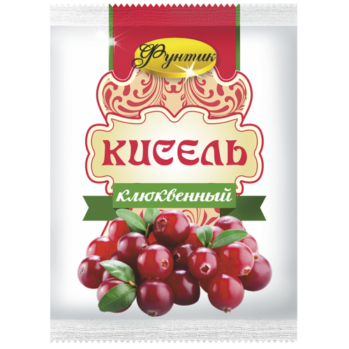 Kissel without pieces of fruit with tastes