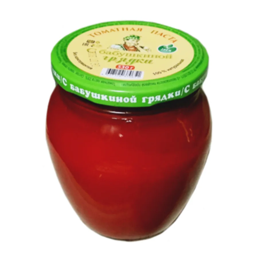 Tomato Paste Amphora TM with Babushkina Grokery