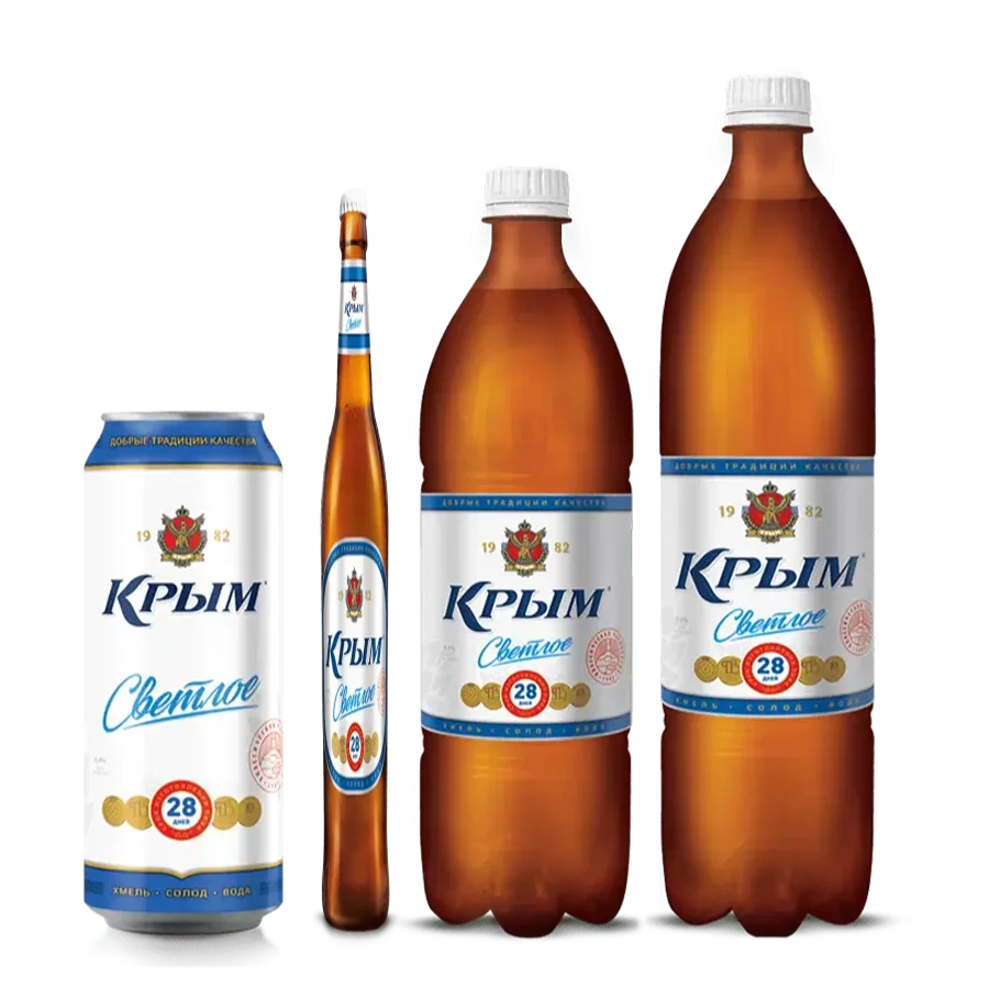 Пиво Крым светлое 0,5 л