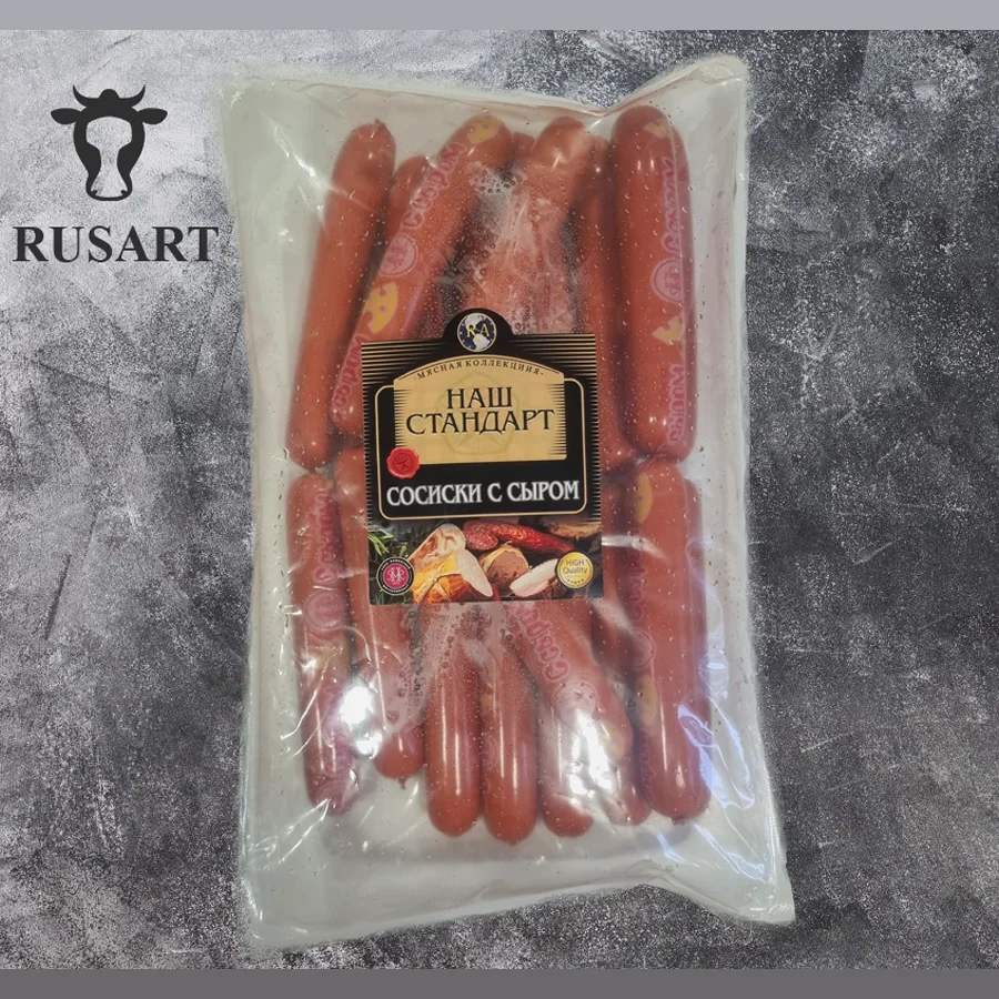 Sausages with cheese from the manufacturer