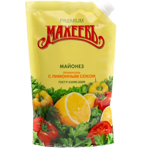 Mayonnaise with lemon juice Provence