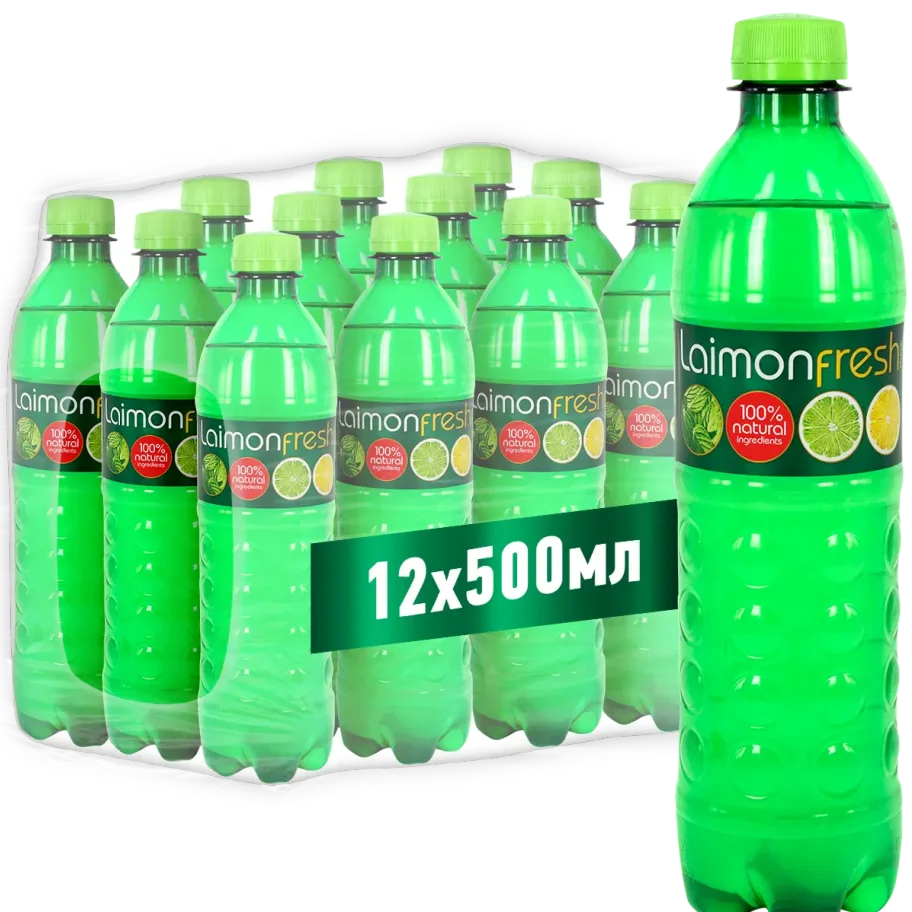Laimon Fresh max, среднегазированный напиток  0,5 л. 