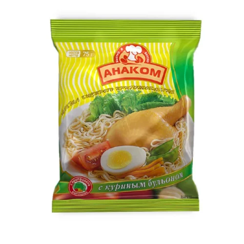 Anakom noodles with instant chicken broth 75 g