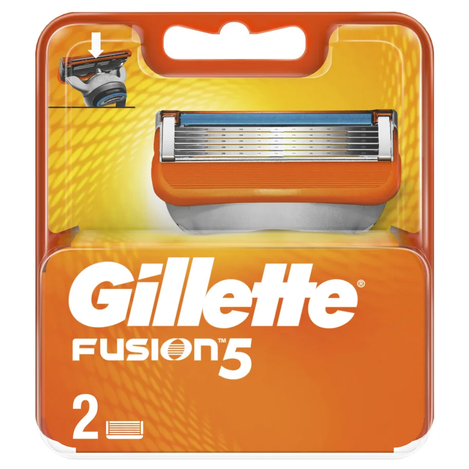 Replaceable cassettes Gillette Fusion5 2 pcs.