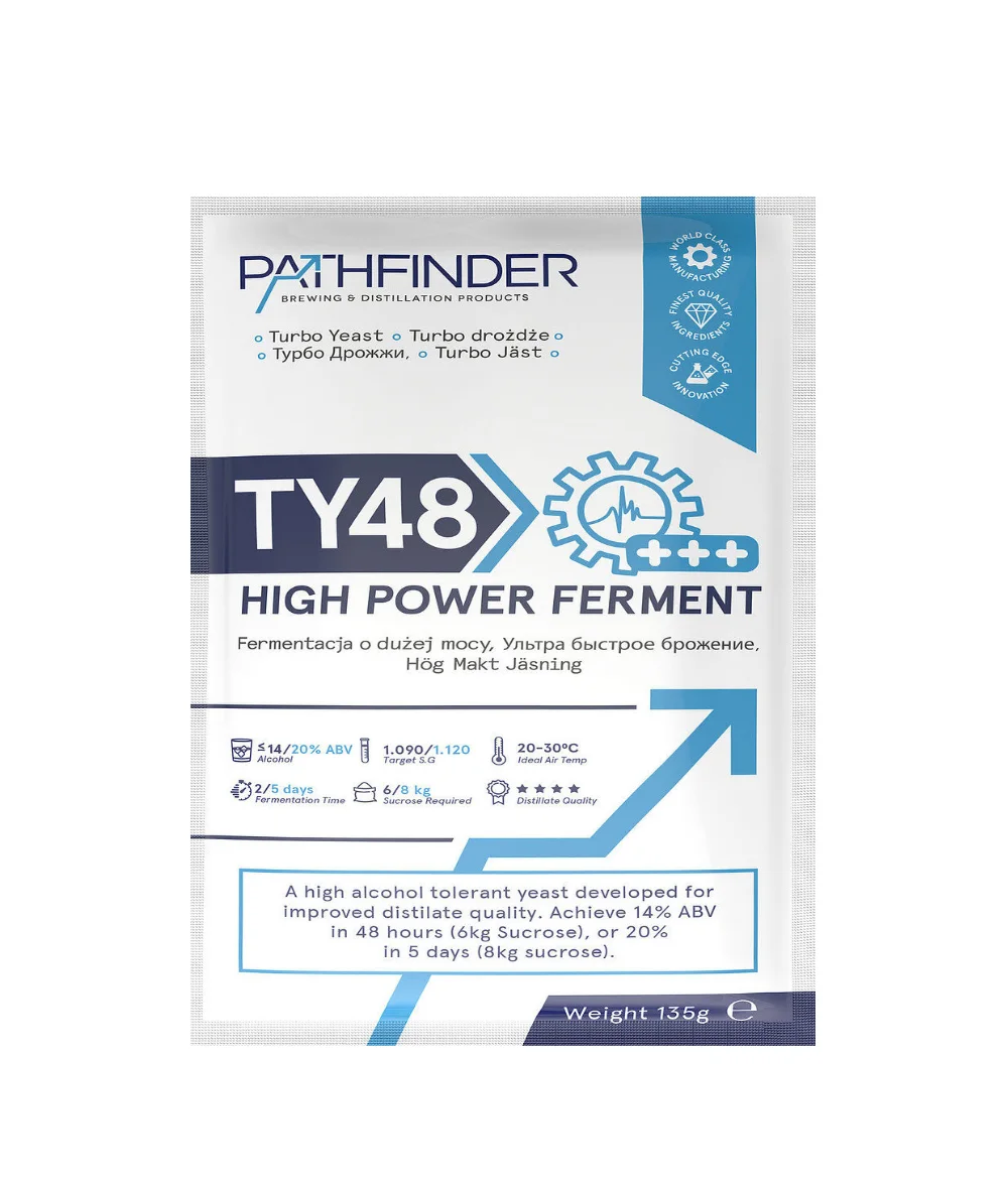 Турбо дрожжи для самогона с 48. Спиртовые дрожжи Pathfinder "48 Turbo High Power ferment". Турбо дрожжи Pathfinder ty48. Pathfinder 48 Turbo. Дрожжи Pathfinder спиртовые ty48 High Power ferment.