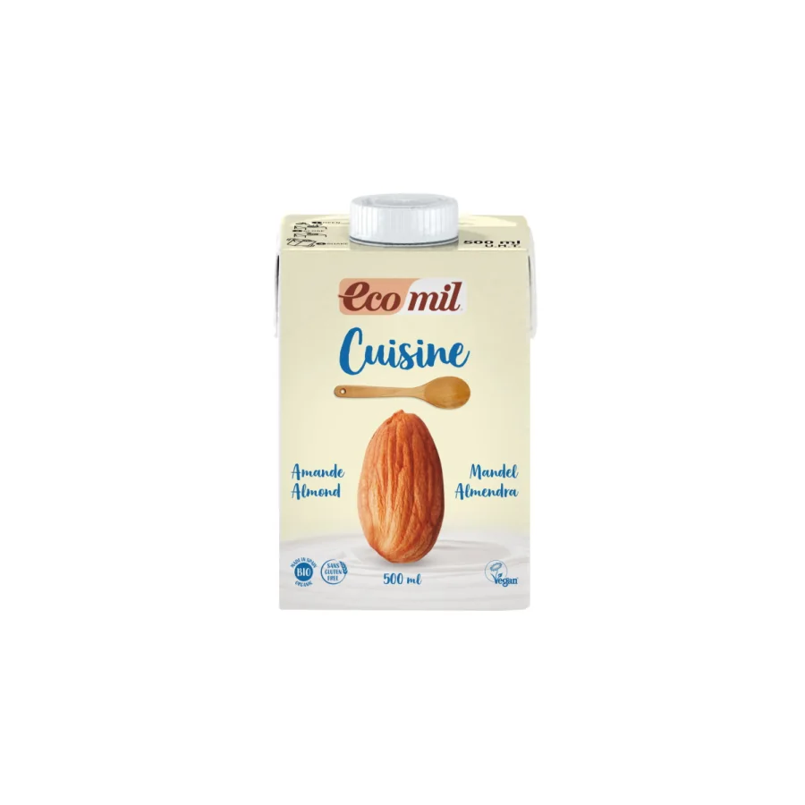 Organic almond cream 500 ml Spain