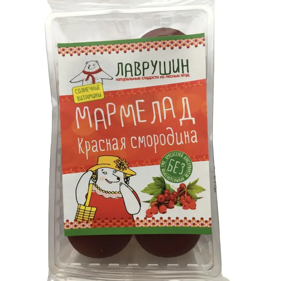 Мармелад Лаврушин Красная Смородина