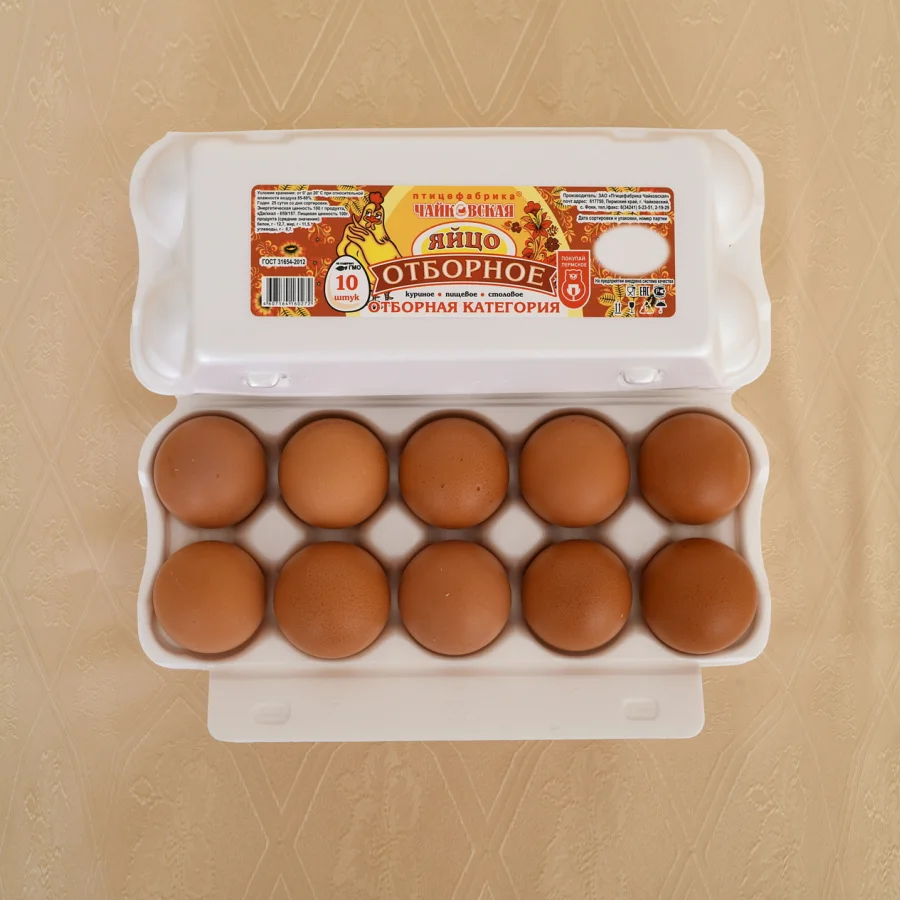 Яйцо куриное отборное пищевое