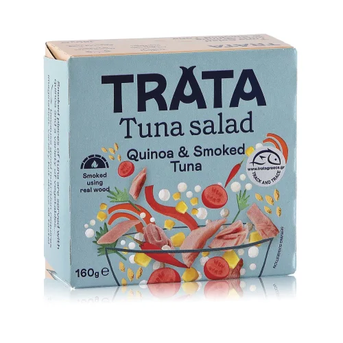 Салат из копченого тунца с киноа, TRATA 160г