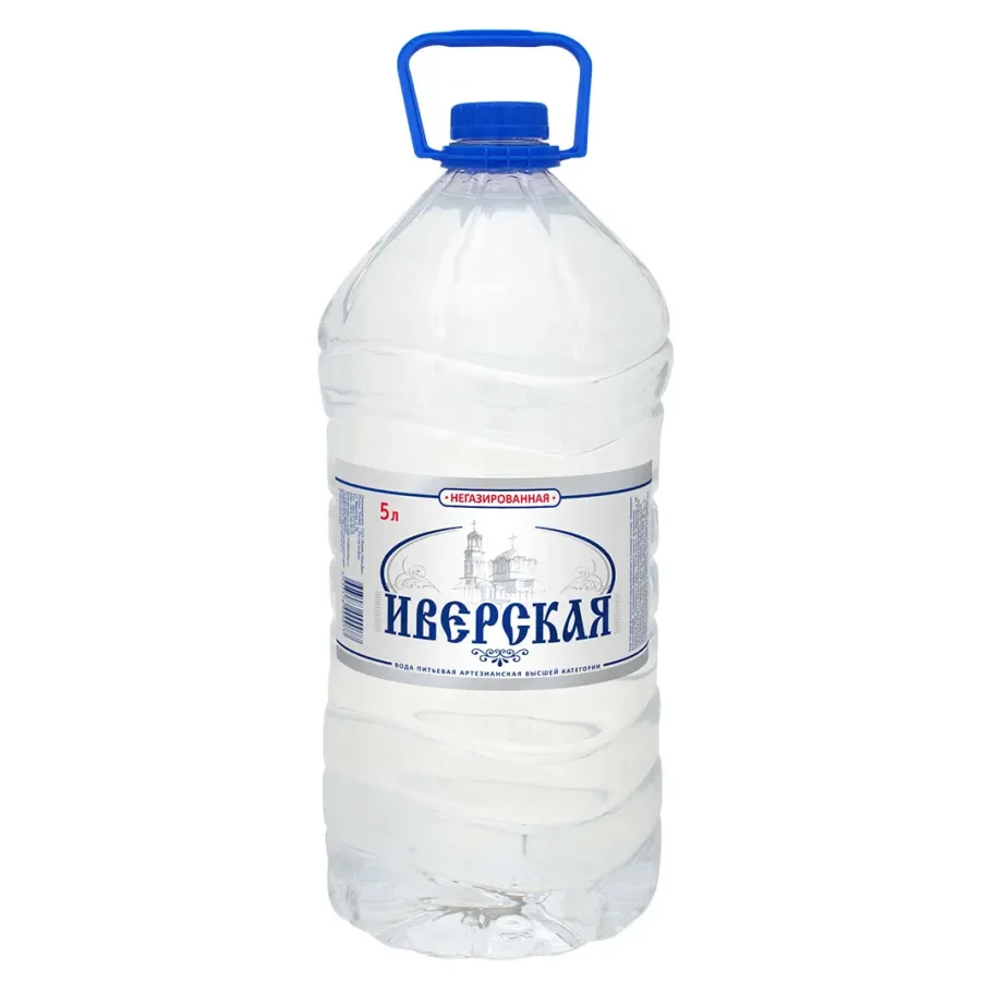 Питьевая вода «Иверская» высшей категории качества, 5л