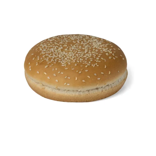 Bun for hamburger with sesame 125 mm