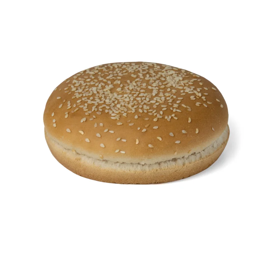 Bun for hamburger with sesame 125 mm