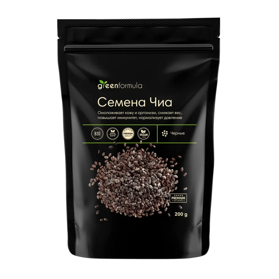 Chia Seeds, Doy-Pak, 200 grams