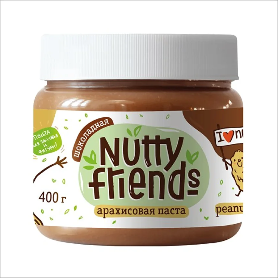 Nutty friends Chocolate Peanut Paste