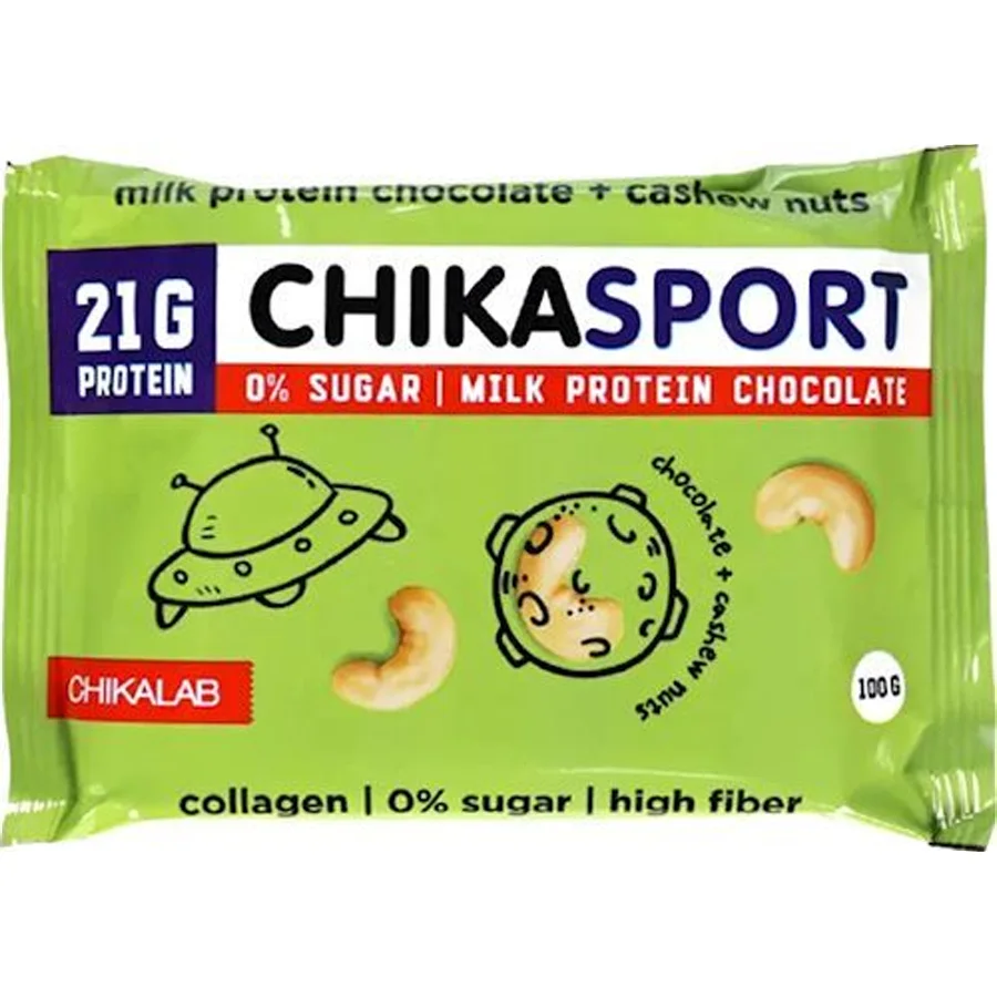 Protein chocolate without sugar Chika Sport 