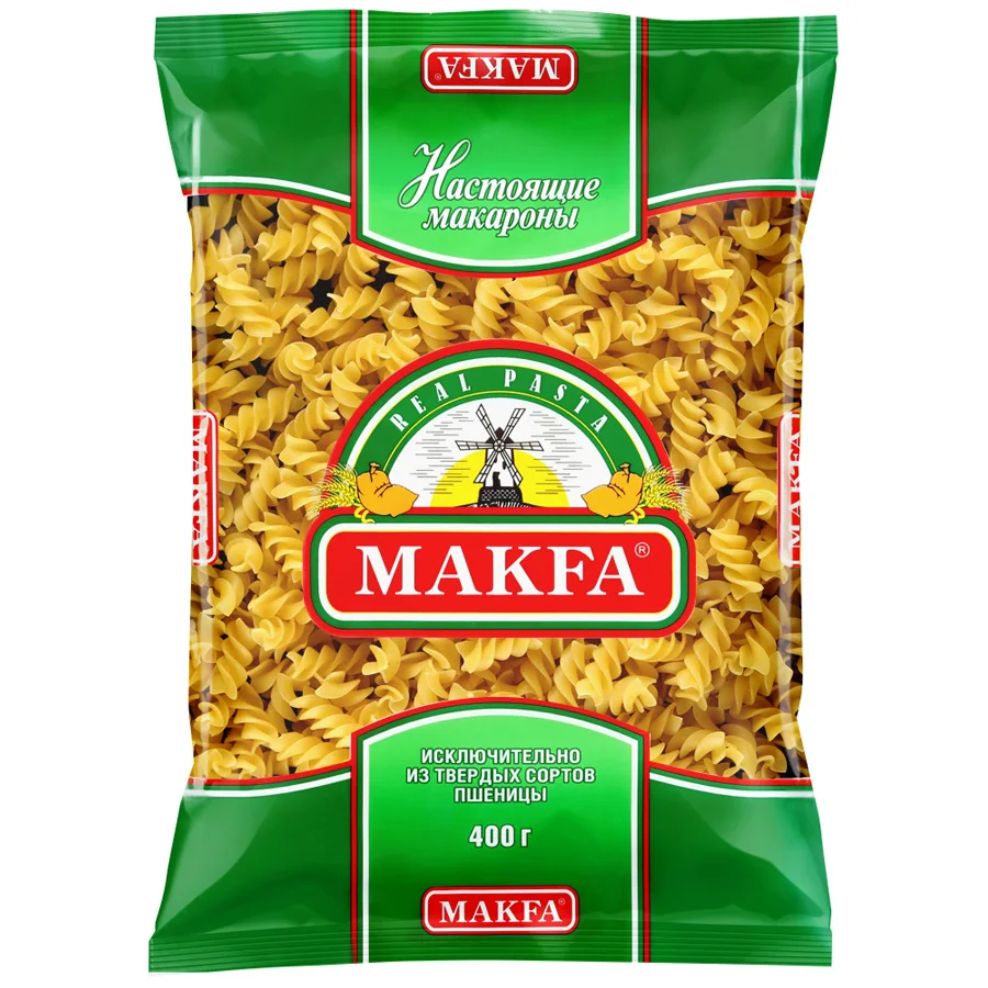 Macaroni Spirals Makfa group A, 0.6 kg