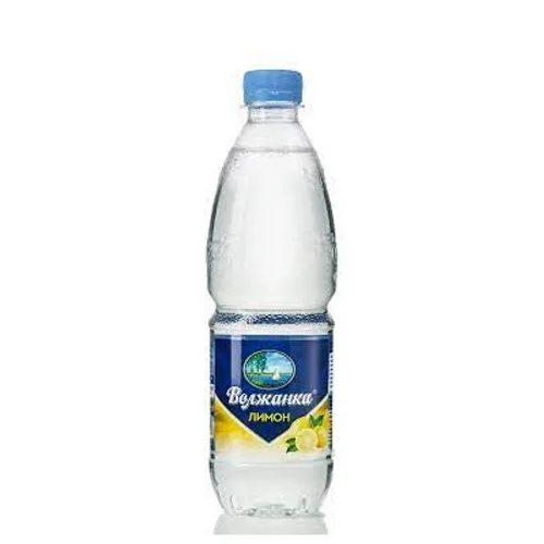 Non-carbonated Lemon Volzhanka drinking water, pet, 0.5l