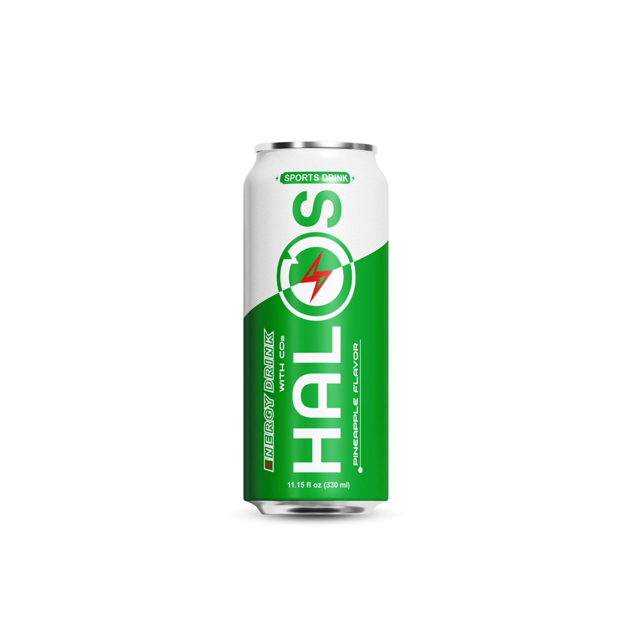 Энергетический напиток Halos OEM с оригинальным вкусом в банке объемом 330 мл