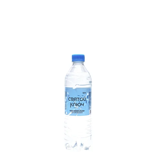 Вода минеральная природная столовая питьевая «Святой ключ», негазированная, ПЭТ, 0,5 л.