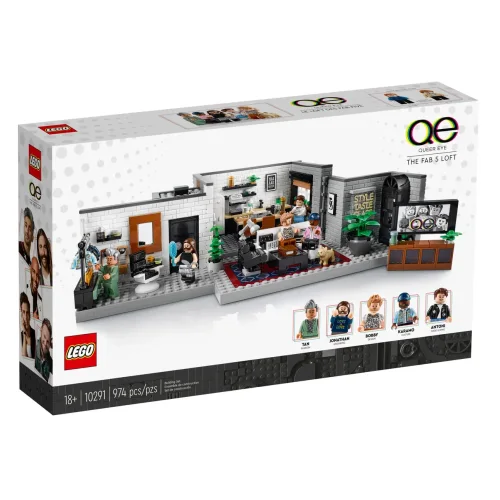 LEGO Icons Queer Eye - Loft of the Magnificent Five 10291