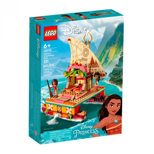 Конструктор LEGO Disney Путеводная лодка Моаны 43210