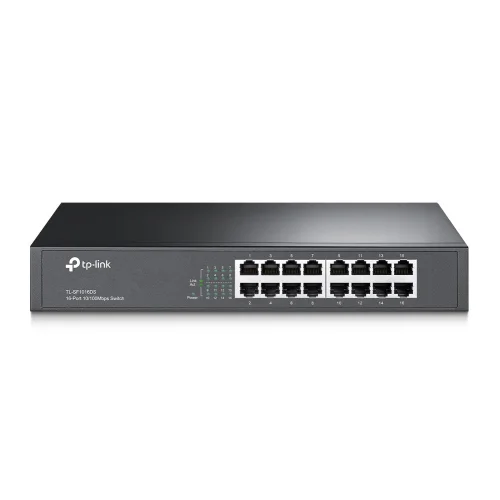 TP-Link TL-SF1016DS 16-портовый Fast Ethernet настольный/монтируемый в стойку коммутатор