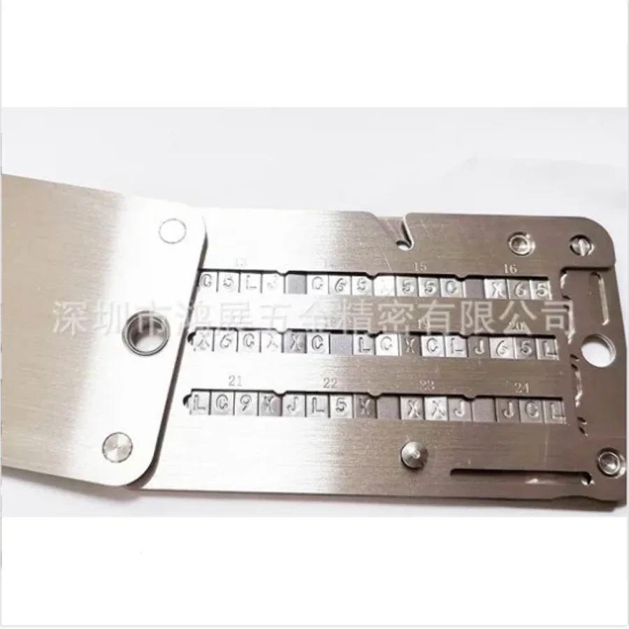 Mechanical Password book made of stainless steel Bit B, direct sale from the factory Bit B, mechanical password book made of stainless steel