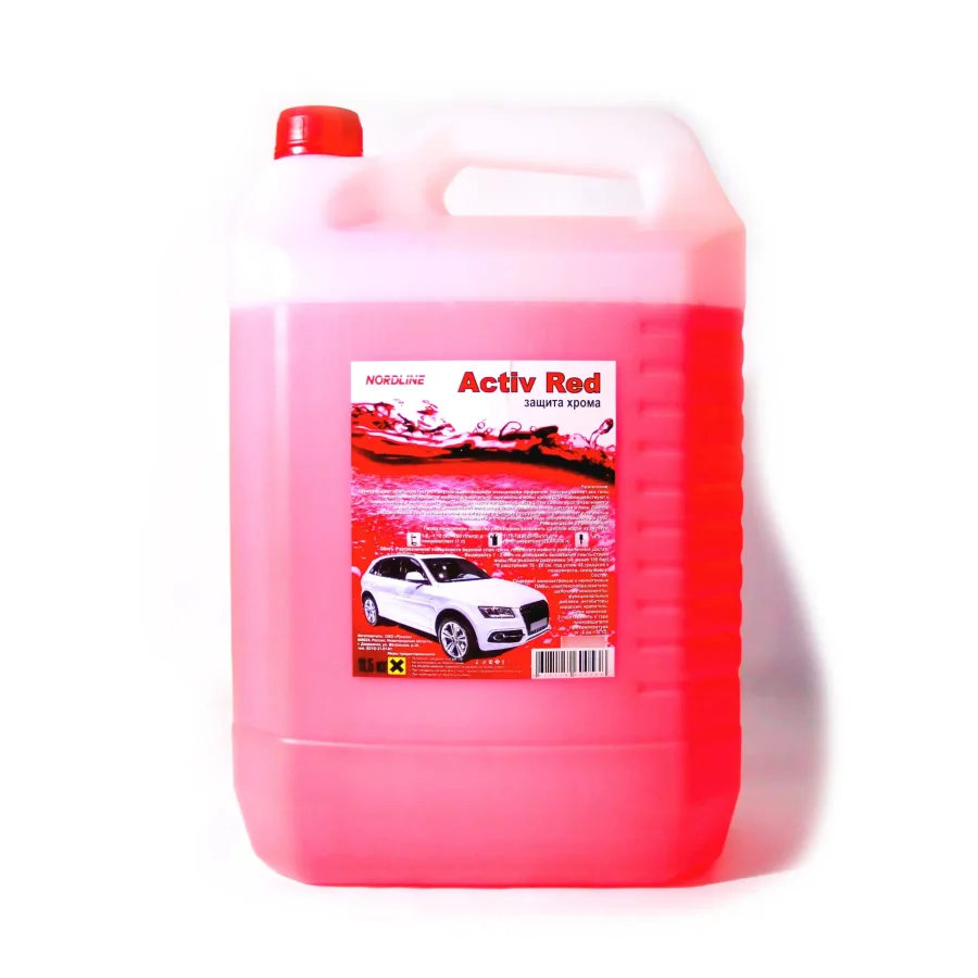 Means for contactless car wash «Nordline Active Red« 11.5 kg