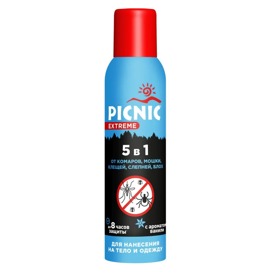 Repellent Picnic Extreme 5in1, 150ml