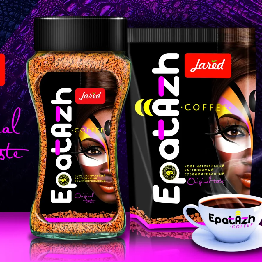 Coffee Epatazh Zip Package 95GR, Crystal X18