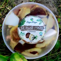 Белый гриб Боровик в маринаде ПЭТ из Сибири (ХМАО-ЮГРА)
