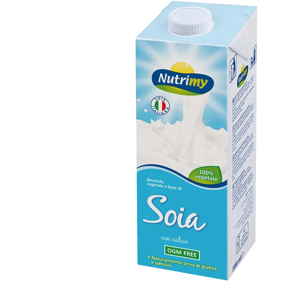 Soybean drink with the addition of calcium «Nutrimy«