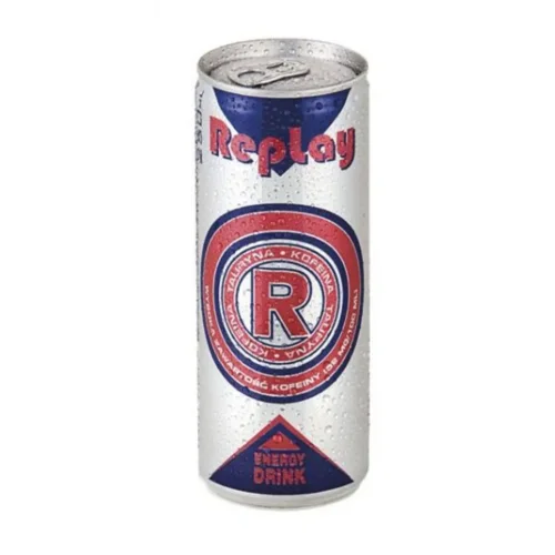 Used energy Replay drink, 0.5l