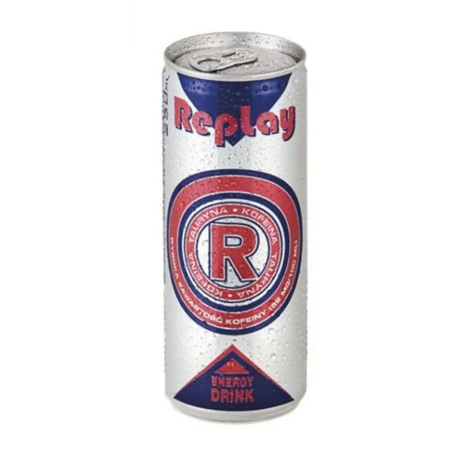 Used energy Replay drink, 0.5l