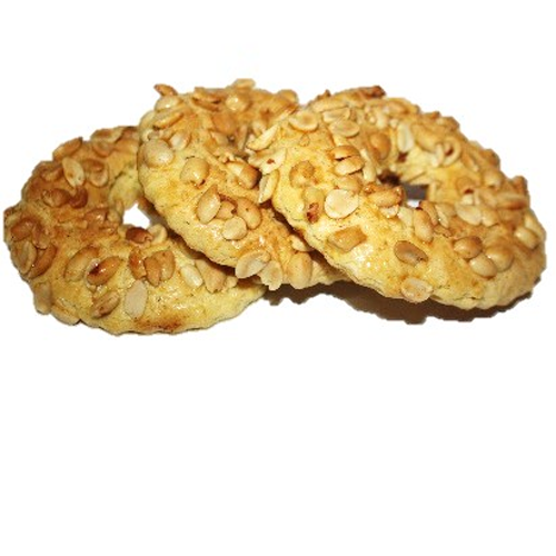 Печенье Колечки с арахисом