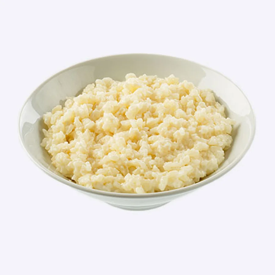 Rice porridge at home