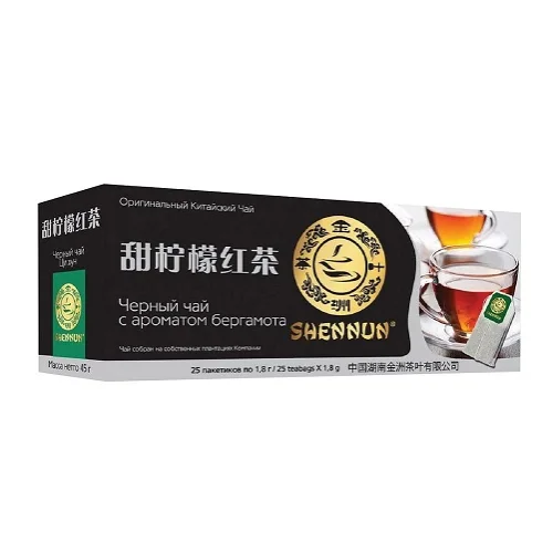 Чай "Shennun" Оригинал. чер. бергамот