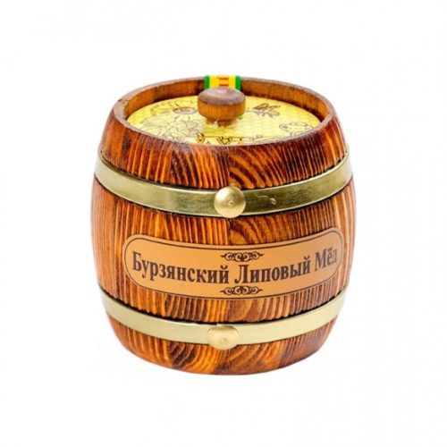 Barrel set with a Burzyansky lime honey