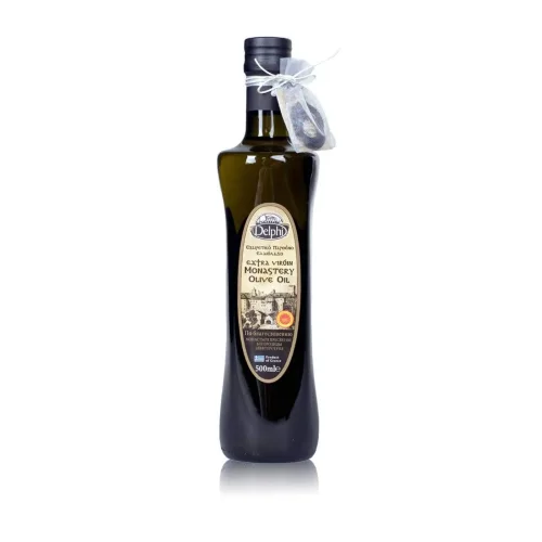 Масло оливковое E.V. Монастырское Delphi, 0,5л