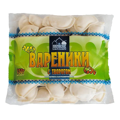 Dumplings with cottage cheese 450 gr.