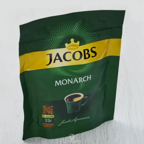 Кофе Jacobs Monarch растворимый 16 чашек