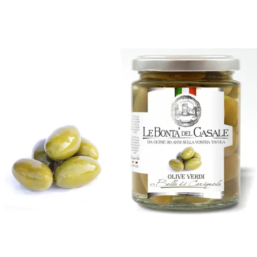 Olives LE BONTA' DEL CASALE variety "BELLA di CERIGNOLA" 314ml