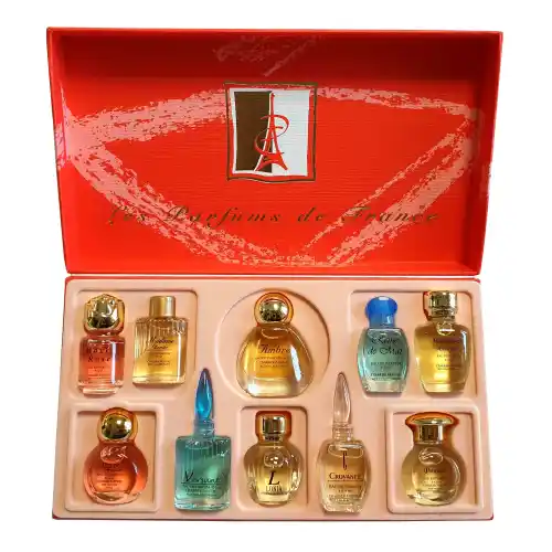 Top 10 - Les Parfums de France Set of perfumed water for women by