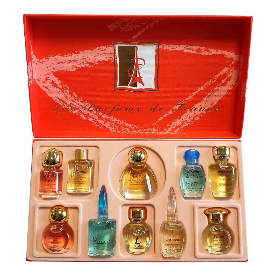 Top 10 - Les Parfums de France Set of perfumed water for women by CHARRIER Parfums