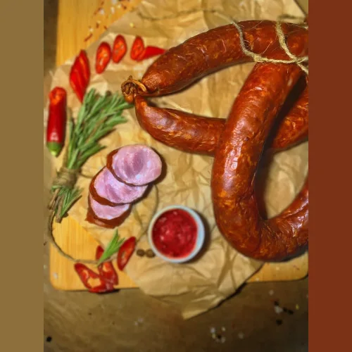 Sausage half-stayed Krakow