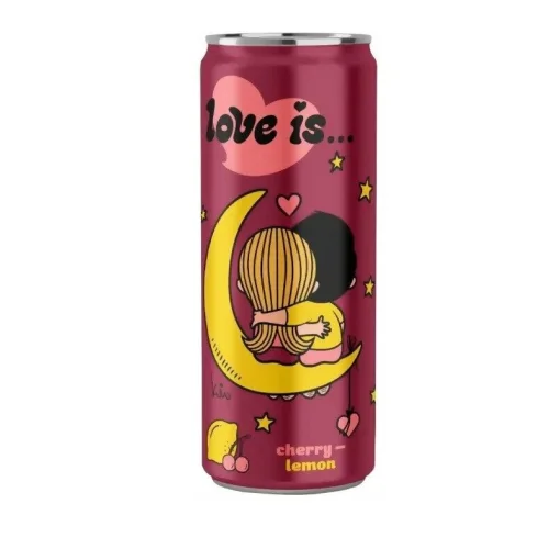 Carbonated Drink Love IS Cherry Lemon W / B 330 ml