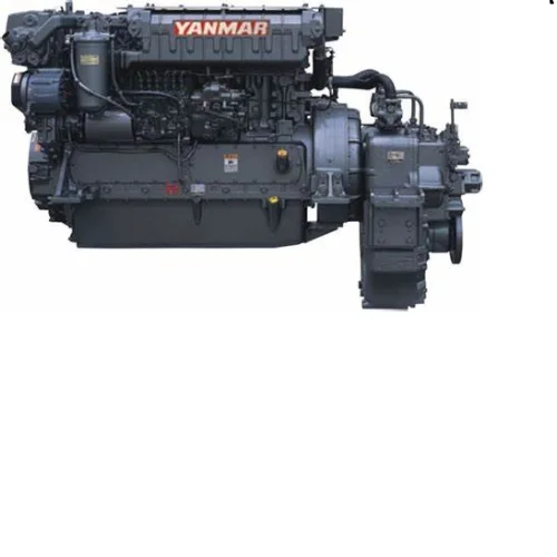 Yanmar 6HYM-МОКРЫЙ судовой дизельный двигатель мощностью 500 л.с. Встроенный двигатель